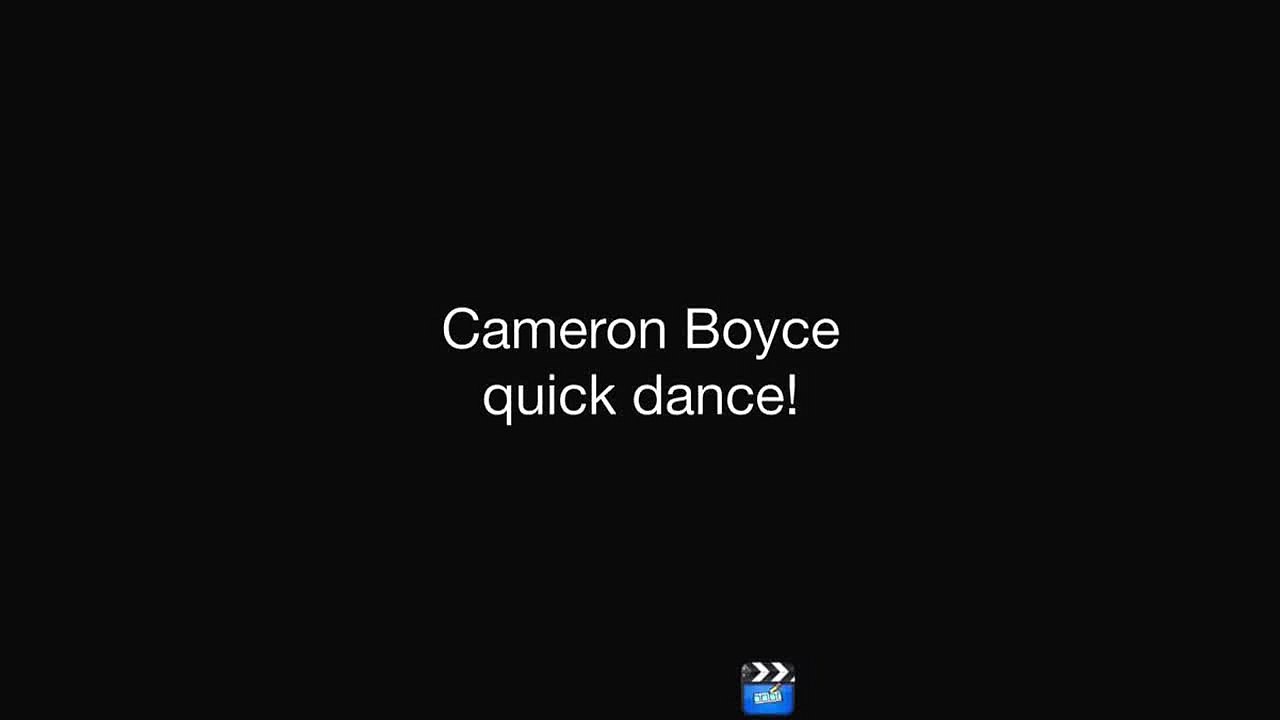 Cameron Boyce dancing shirtless