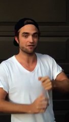 Rob Pattinson Takes on ALS's Ice Bucket Challenge
