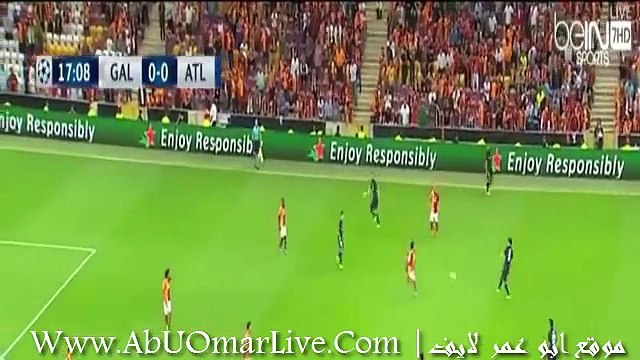 مشاهده اهداف أتلتيكو مدريد - أسبانيا و جالطة سراي - تركيا بدوري ابطال اوروبا بتاريخ 15_09_2015