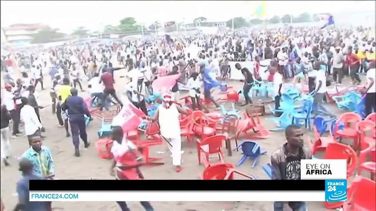 DR Congo: Clashes erupt at anti-Kabila rally in Kinshasa