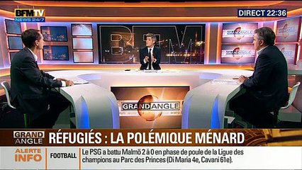 Alexis Corbière "Débat face à Robert Ménard" sur BFMTV le 15/09/2015