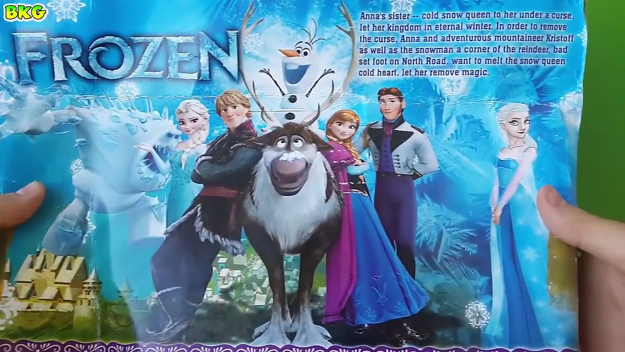 Frozen Toys Review Anna Elsa Olaf Kristoff Sven Hans Toys For children Best Kid Games