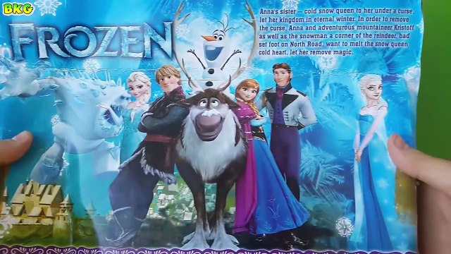 Frozen Toys Review Anna Elsa Olaf Kristoff Sven Hans Toys For children Best Kid Games