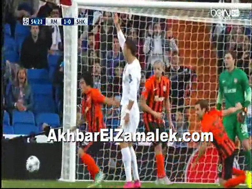 اهداف مباراة ( ريال مدريد 4-0 شاختار دونيتسك )...