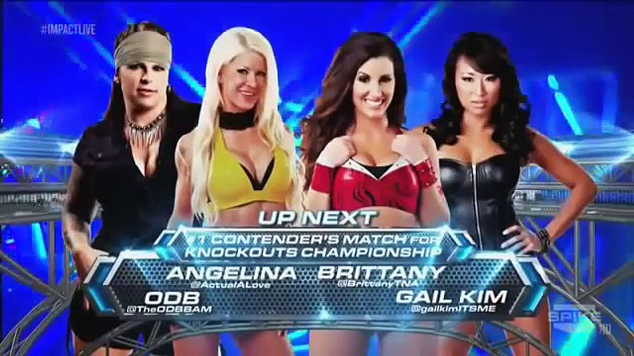 Angelina Love vs ODB vs Brittany vs Gail Kim