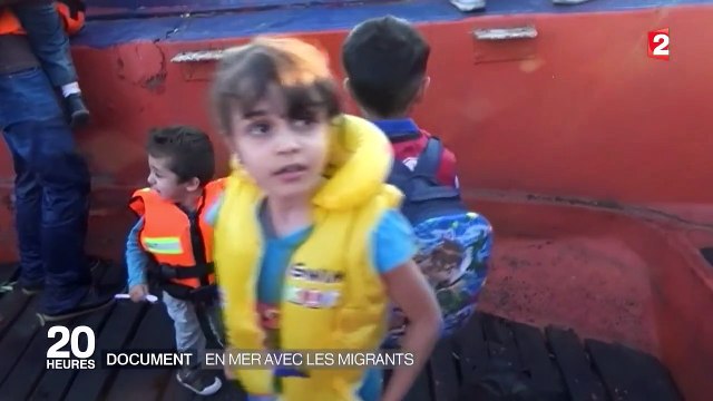 FRANCE 2 : la traversée à bord d'un bateau de migrants