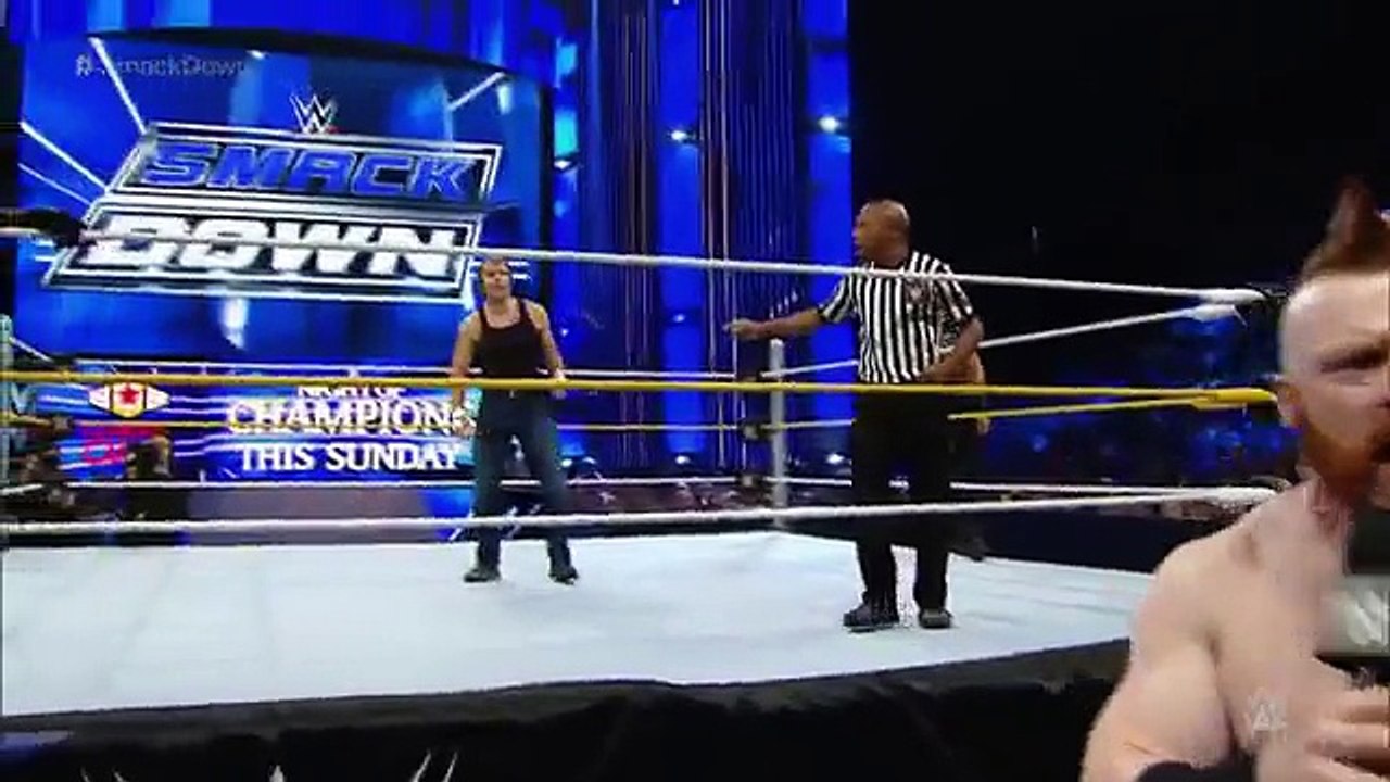 Roman-Reigns-Dean-Ambrose-vs-Seth-Rollins-Sheamus-SmackDown-Sept-17-2015