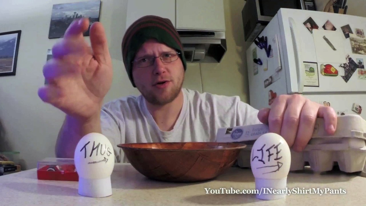 Blowing Out the Egg From an Egg