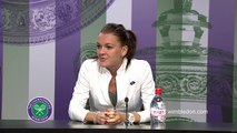 Agnieszka Radwanska Semi-Final Press Conference