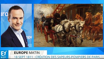 18 septembre 1811, Création du bataillon des sapeurs-pompiers de Paris