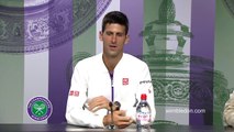 Novak Djokovic Second Round Press Conference