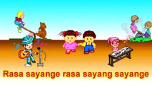 Lagu Daerah Indonesia - Rasa Sayange - Karaoke   Lirik(1)