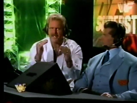 Tag Titles Yokozuna & Owen Hart vs Headshrinkers SuperStars May 6th, 1995