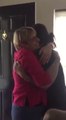 Mother's Joyful Reaction to Daughter's Surprise Visit Home