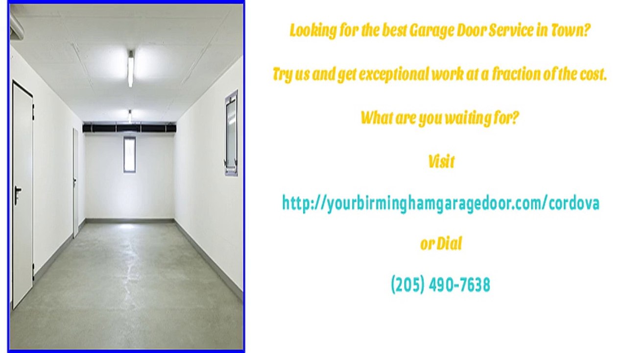 Garage Door Repair in Cordova, AL