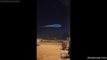 OVNI UFO IMPRESIONANTE AVISTAMIENTO DE UNA ESTELA BRILLANTE LUMINOSA EN MIAMI USA GRABADO POR SKYWATCHER SEPTIEMBRE 2015