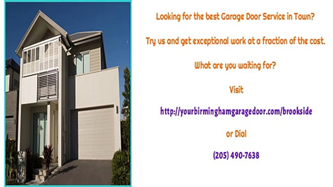 Garage Door Replacement in Brookside, AL