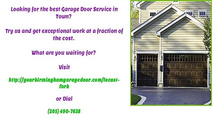 Garage Door Repair in Locust Fork, AL
