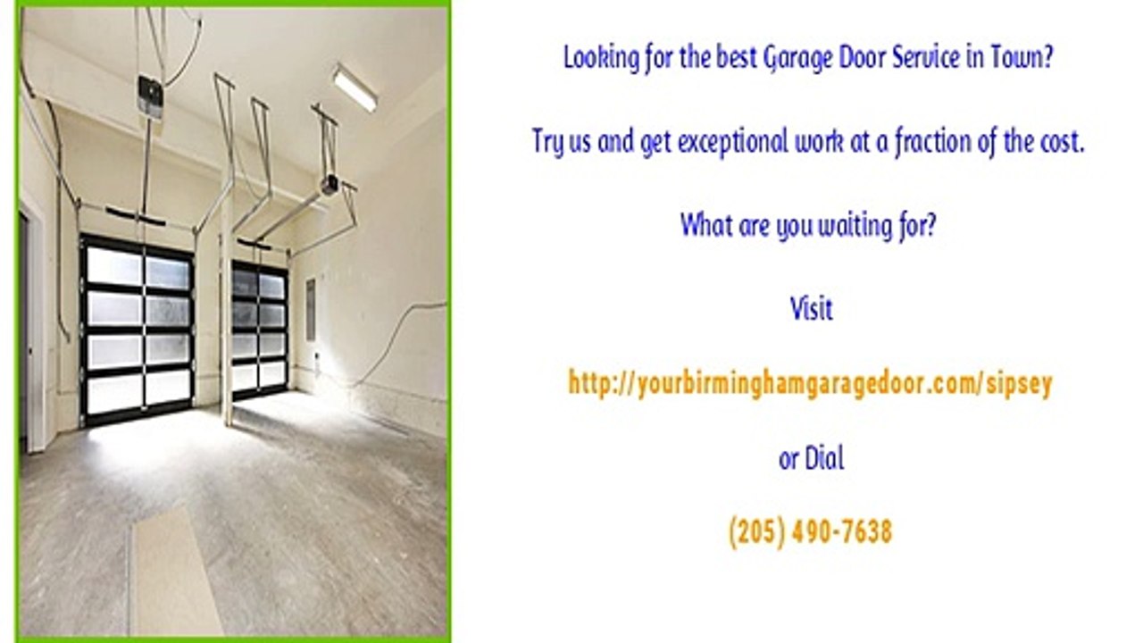 Garage Door Replacement in Sipsey, AL