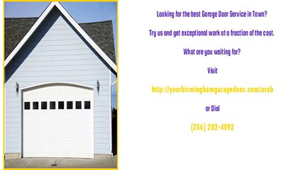 Garage Door & Gate Repair And Maintenance in Arab, AL