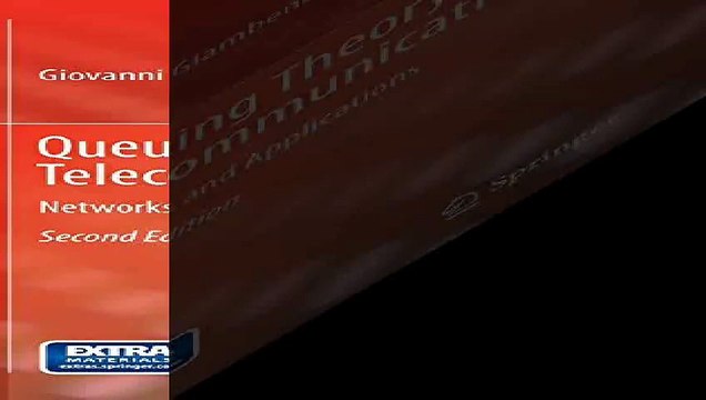 Queuing Theory and Telecommunications Networks and Applications Pdf