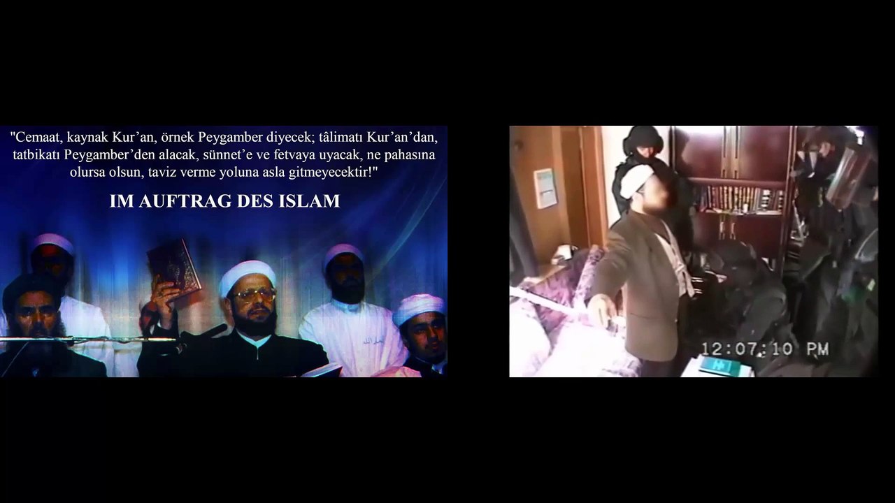 Taviz veren Halife Metin Kaplan