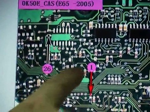 MCU 0BD Programmer operation video for BMW CAS AK300 AK300 plus Key Maker