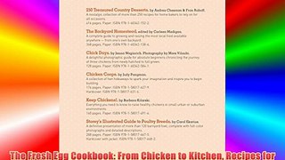 The Fresh Egg Cookbook: From Chicken to Kitchen Recipes for Using Eggs from Farmers' Markets
