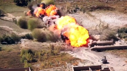 M1 Assault Breacher Vehicle in Afghanistan