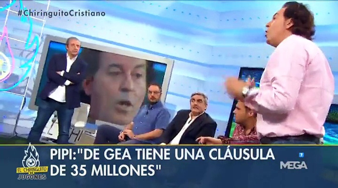 Pipi Estrada: "De Gea tiene una cláusula de 35 millones"