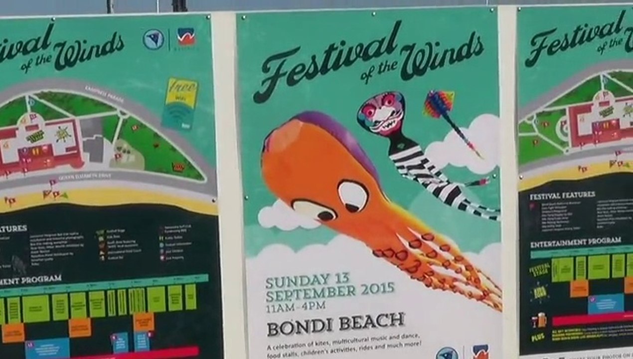 Festival of the Winds, Bondi Beach,  Sydney 13 Sep 2015