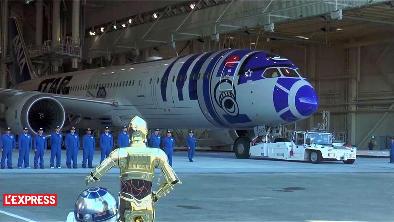Un avion R2D2 dévoilé par une compagnie aérienne japonaise