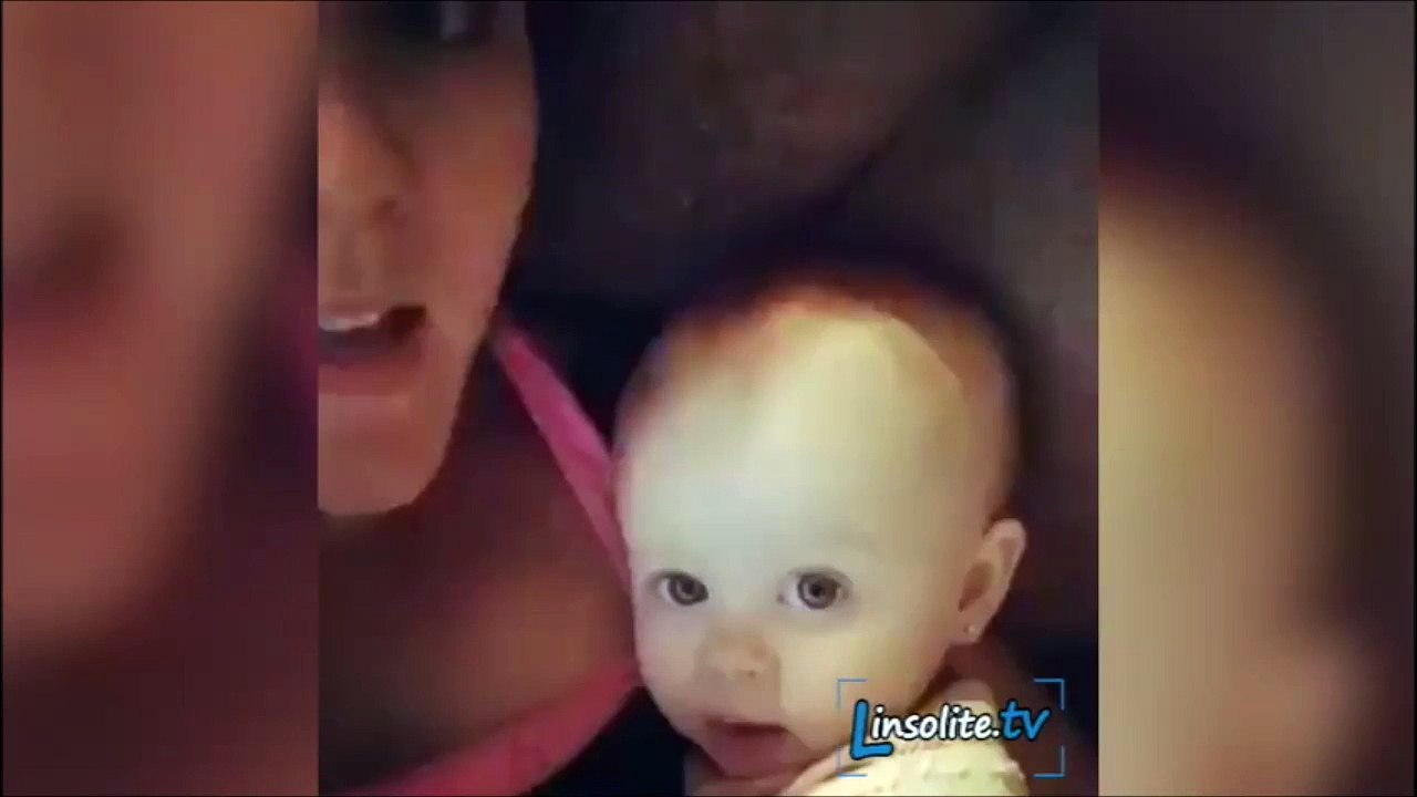 Le bébé le plus mignon du monde dit Je t'aime à sa maman... Enfin, il essaie!