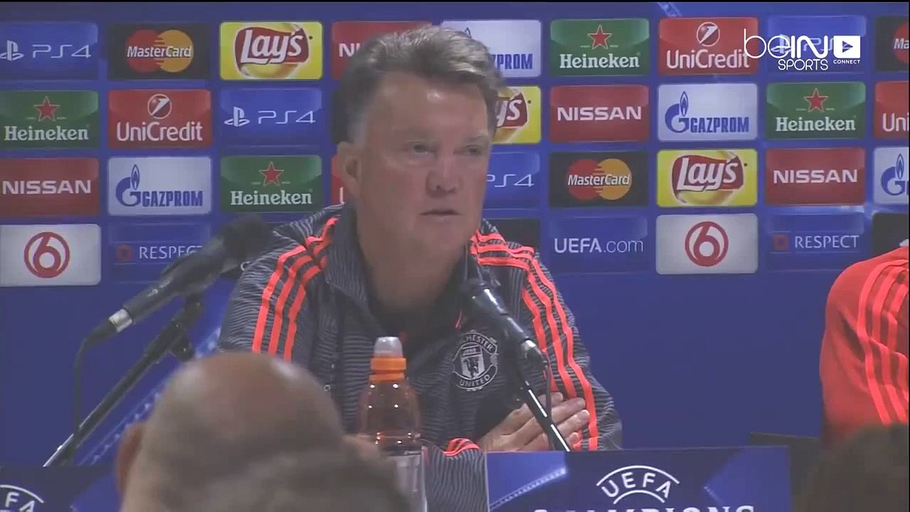 Louis van Gaal talks about tonight s UEFA Champions League