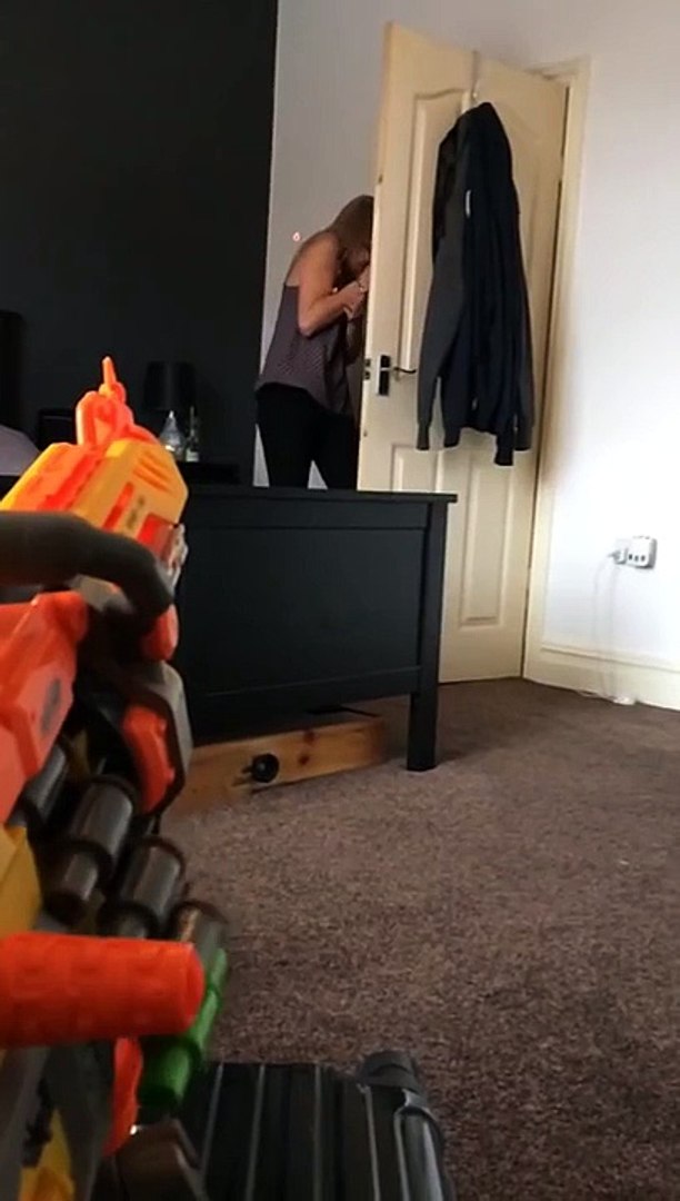 How to surprise the Mrs, nerf style!