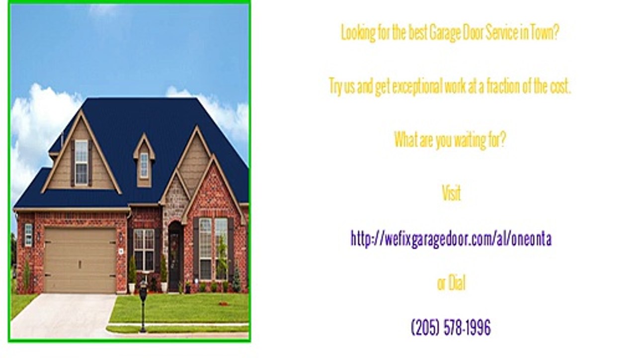 Garage Door Specialists in Oneonta, AL