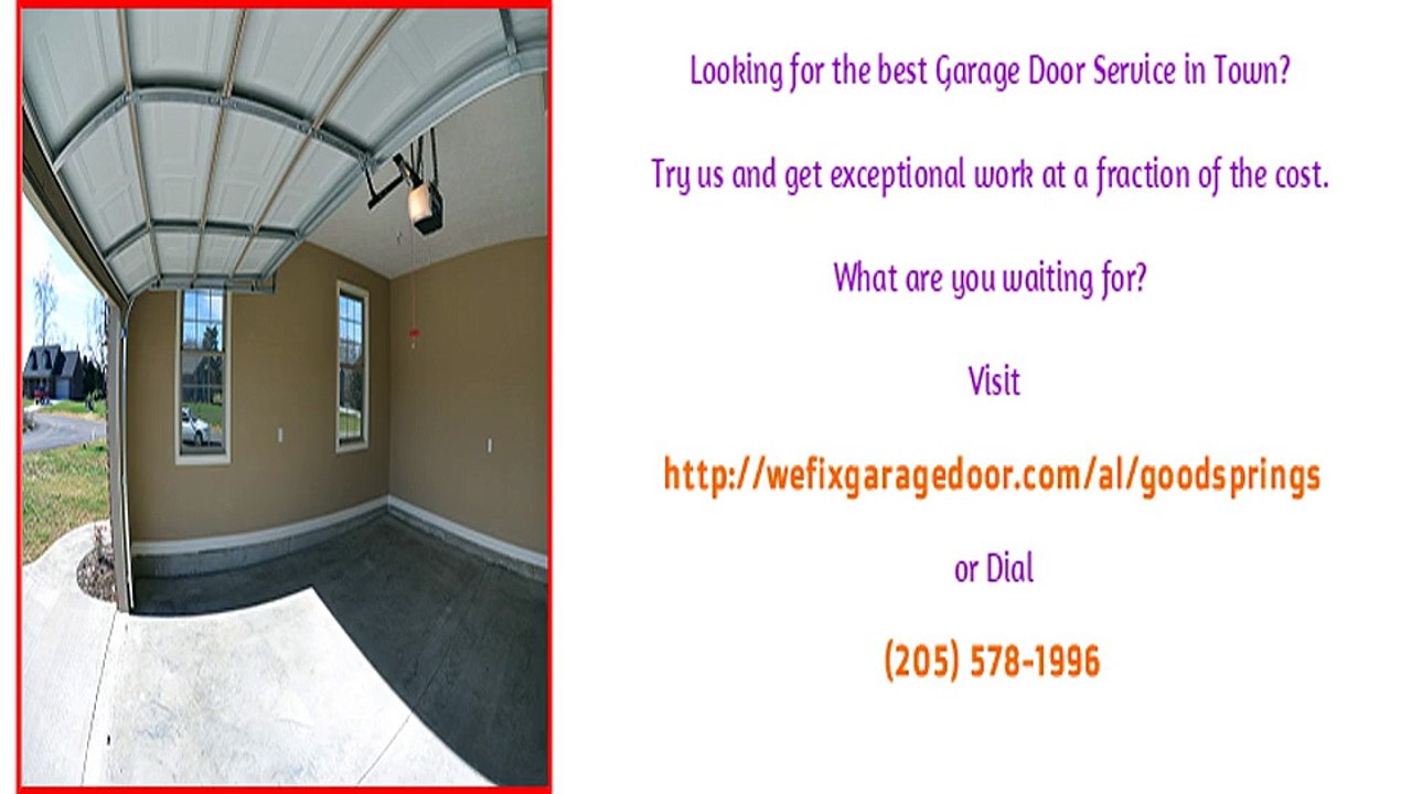 Garage Door Service Company in Goodsprings, AL
