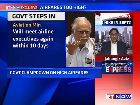 Government Asks Airlines To Curb Air Fares