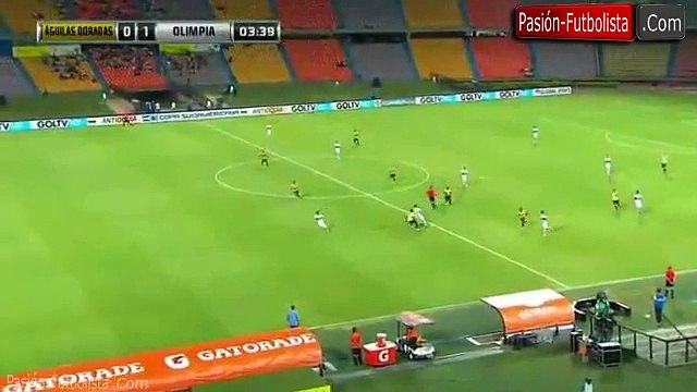 Johan Fano: Águilas Doradas perdió 2-1 con Olimpia y quedó fuera de la Copa Sudamericana