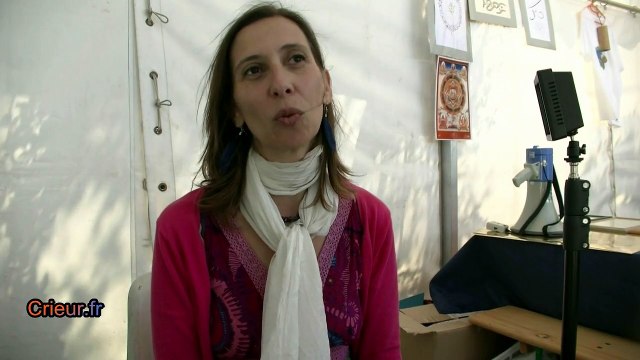 Nathalie Viriot, au salon Bien-être, Nature et Tourisme de l'Isle sur la Sorgue