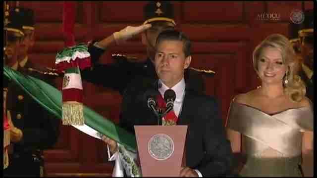 México celebra los 205 años del Grito de Independencia