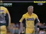 Shahid Afridi ONE HANDED SIX to Shane Warne - 2002