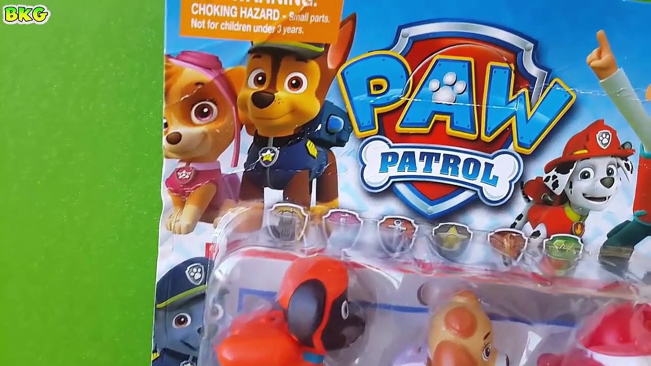 Paw Patrol Toy Review Marshall Rubble Rocky Skye Zuma Chase Toys Best Kid Games