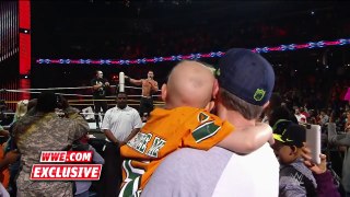 Une belle surprise pour cet enfant qui a survécu à un cancer  il va rencontrer les catcheurs John Cena et Sting - WWE Ra