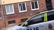 Police in Sweden joking with teenagers