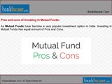 Pros and Cons of Investing in Mutual Funds