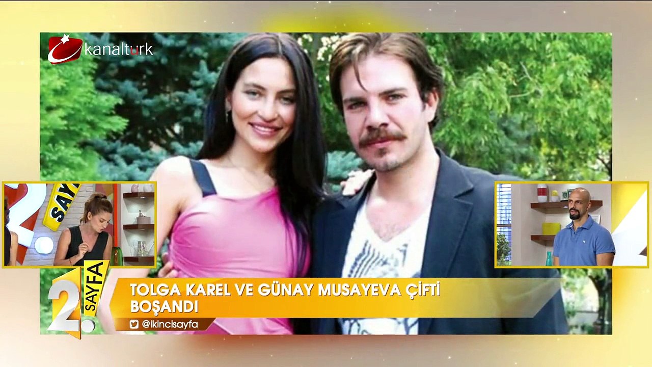 Tolga Karel ve Günay Musayeva çifti boşandı!
