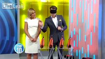 Co Host Almost Shoots Face With Nail Gun