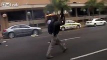 Durban Cops Disperse Protestors