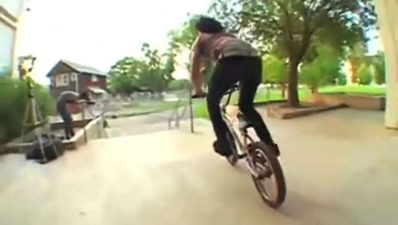 BMX rider breaks Camera while shooting Tricks!